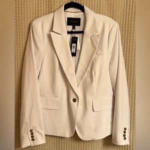 Banana Republic Factory ivory blazer size 16